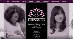 Desktop Screenshot of namasteobgyn.com